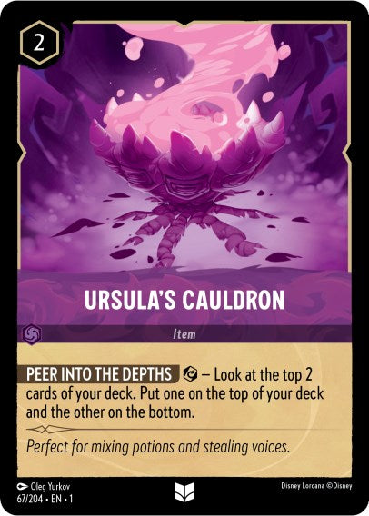 Ursula's Cauldron (67/204) [The First Chapter] | Shuffle n Cut Hobbies & Games