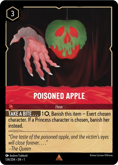 Poisoned Apple (134/204) [The First Chapter] | Shuffle n Cut Hobbies & Games