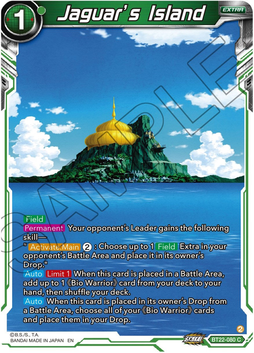 Jaguar's Island (BT22-080) [Critical Blow] | Shuffle n Cut Hobbies & Games