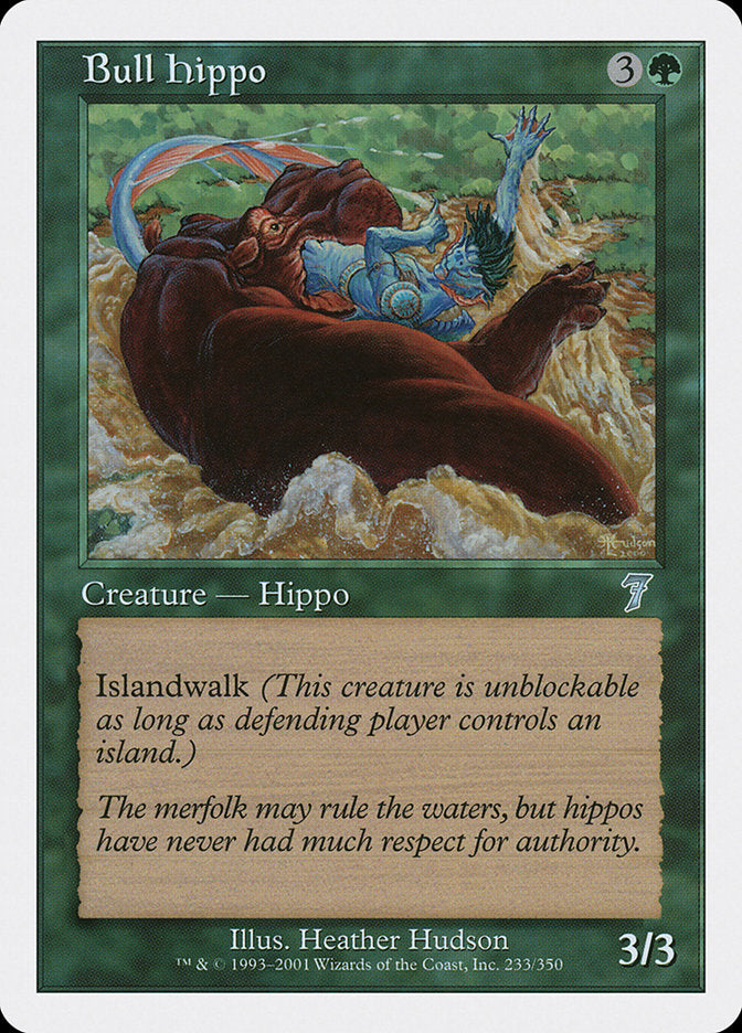 Bull Hippo [Seventh Edition] | Shuffle n Cut Hobbies & Games