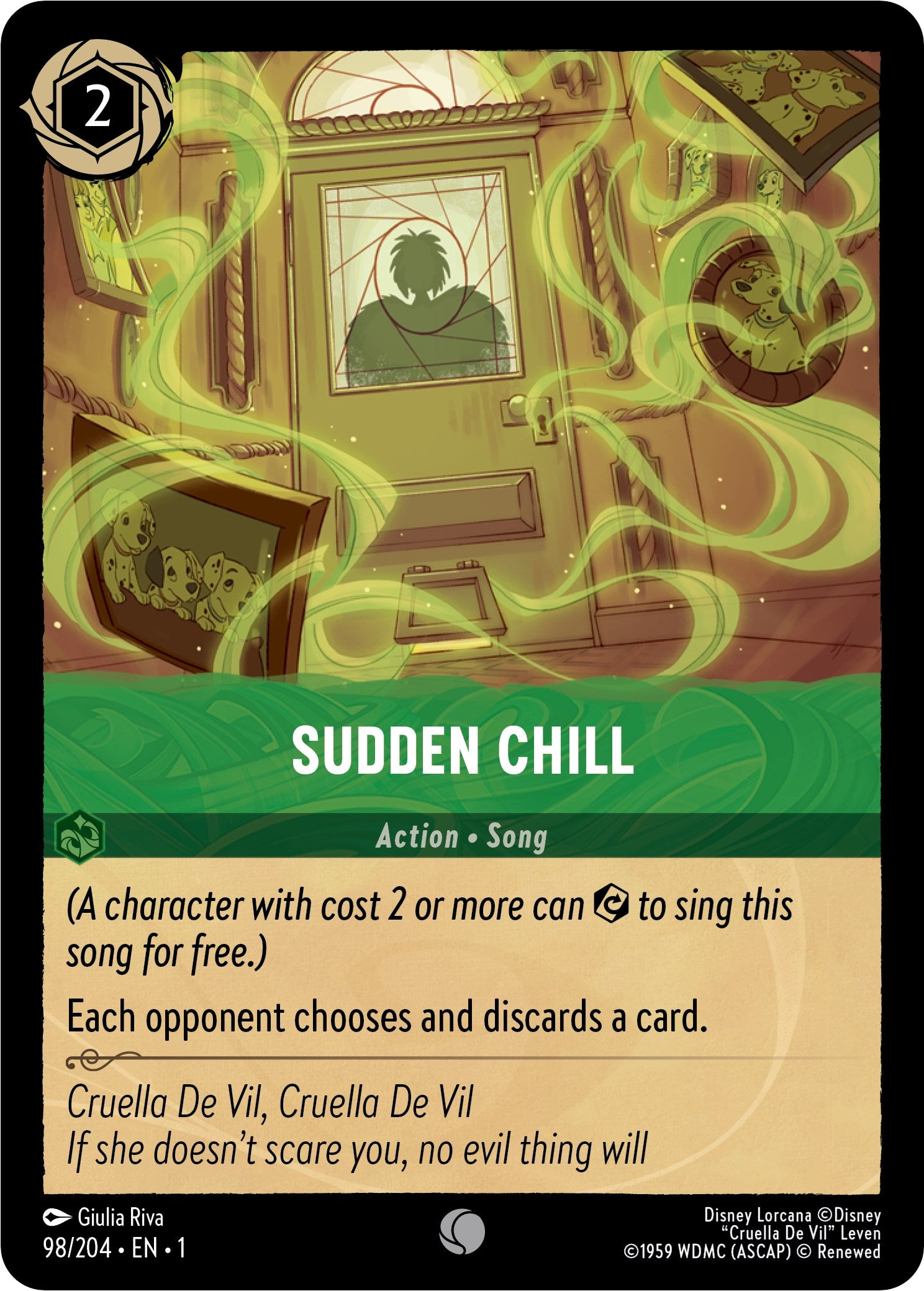 Sudden Chill (98/204) [The First Chapter] | Shuffle n Cut Hobbies & Games