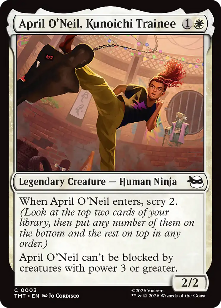 April O'Neil, Kunoichi Trainee [Teenage Mutant Ninja Turtles] | Shuffle n Cut Hobbies & Games
