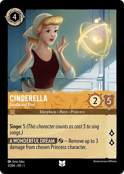 Cinderella - Gentle and Kind (3/204) [The First Chapter] | Shuffle n Cut Hobbies & Games