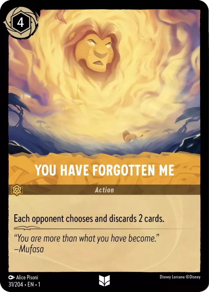 You Have Forgotten Me (31/204) [The First Chapter] | Shuffle n Cut Hobbies & Games