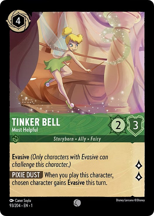 Tinker Bell - Most Helpful (93/204) [The First Chapter] | Shuffle n Cut Hobbies & Games