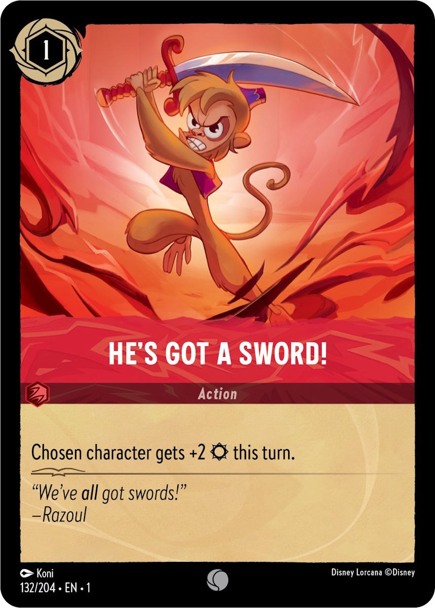 He's Got A Sword! (132/204) [The First Chapter] | Shuffle n Cut Hobbies & Games