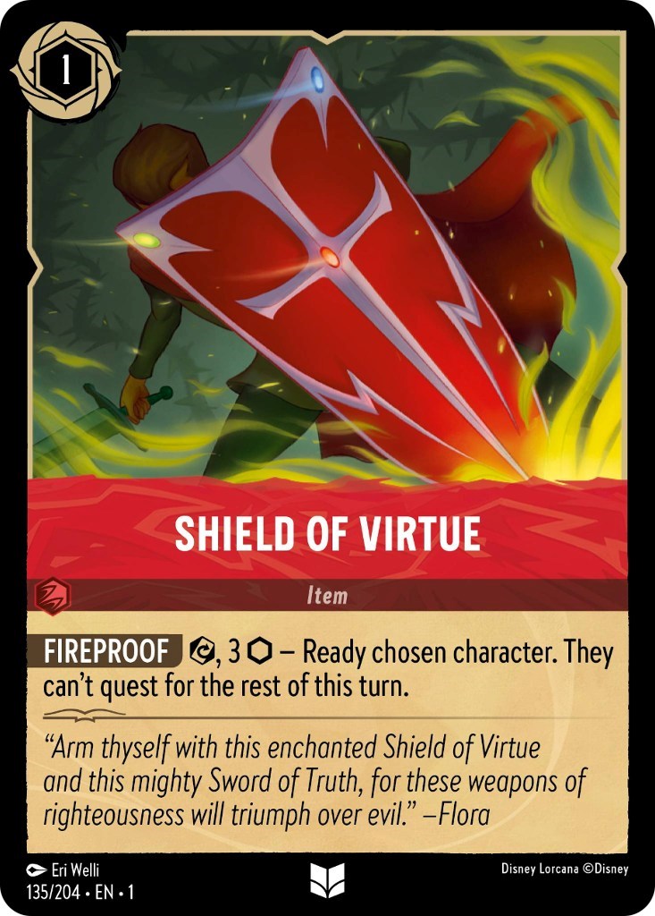 Shield of Virtue (135/204) [The First Chapter] | Shuffle n Cut Hobbies & Games
