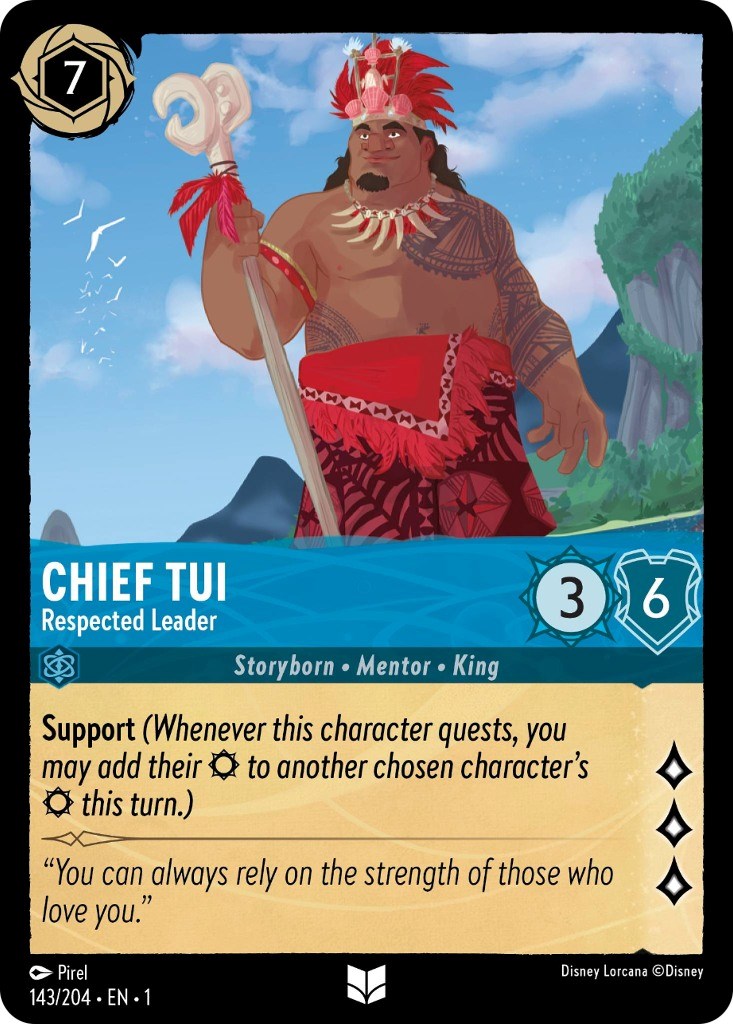 Chief Tui - Respected Leader (143/204) [The First Chapter] | Shuffle n Cut Hobbies & Games