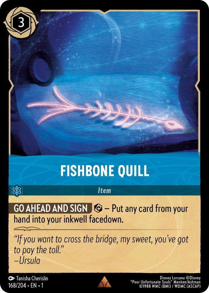 Fishbone Quill (168/204) [The First Chapter] | Shuffle n Cut Hobbies & Games