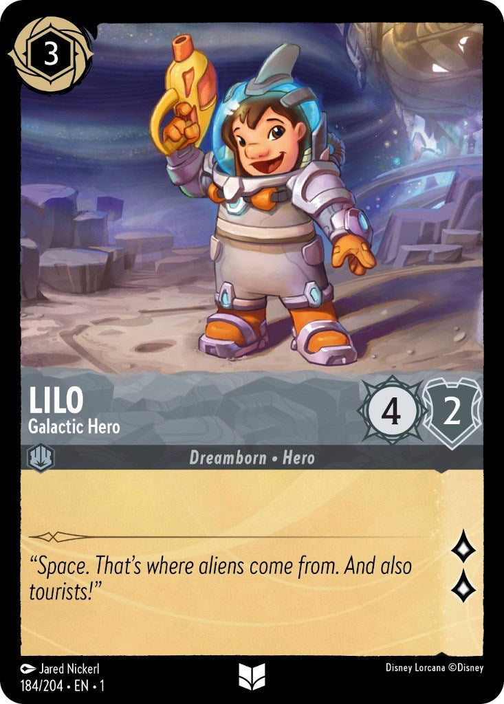 Lilo - Galactic Hero (184/204) [The First Chapter] | Shuffle n Cut Hobbies & Games