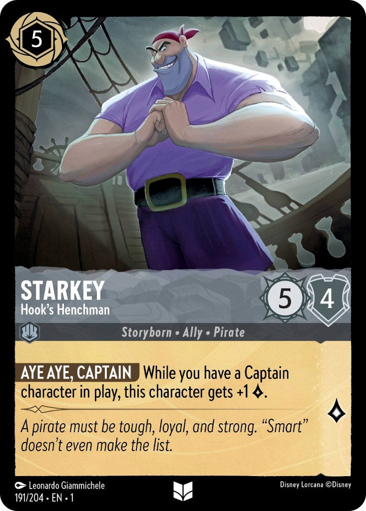 Starkey - Hook's Henchman (191/204) [The First Chapter] | Shuffle n Cut Hobbies & Games