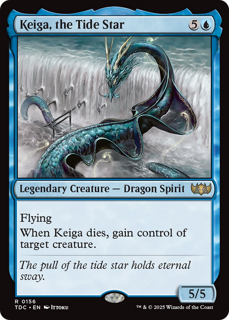 Keiga, the Tide Star [Tarkir: Dragonstorm Commander] | Shuffle n Cut Hobbies & Games