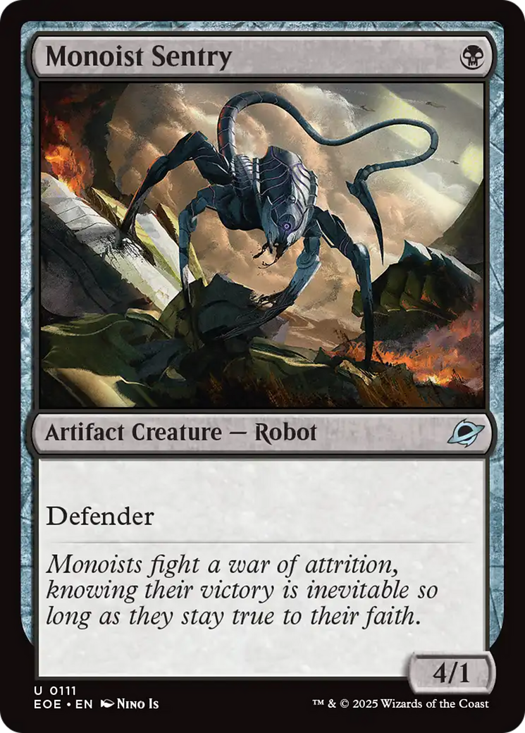 Monoist Sentry [Edge of Eternities] | Shuffle n Cut Hobbies & Games