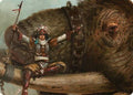 Tuskguard Captain Art Card (ASCMM-016) [Art Series: Commander Masters]