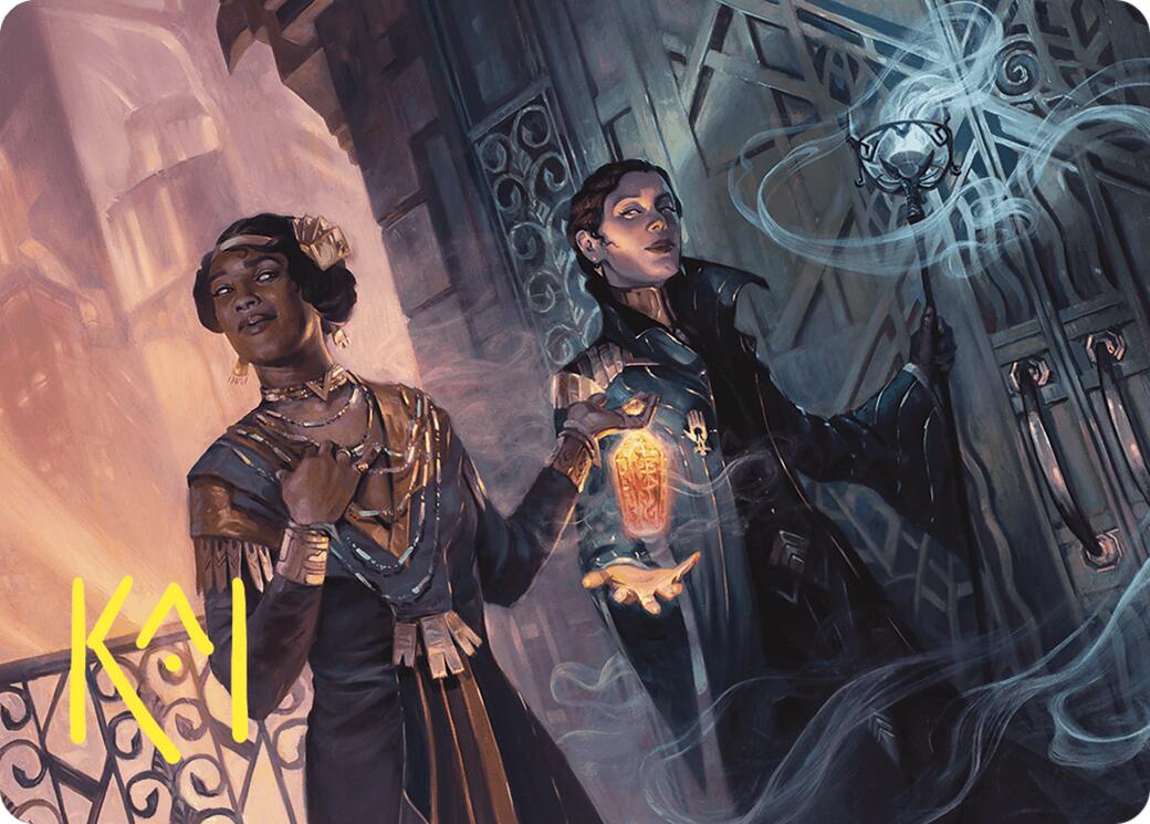 Bribery Art Card (Gold-Stamped Signature) [Commander Masters Art Series] | Shuffle n Cut Hobbies & Games