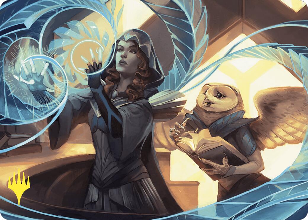 Personal Tutor Art Card (Gold-Stamped) [Commander Masters Art Series] | Shuffle n Cut Hobbies & Games
