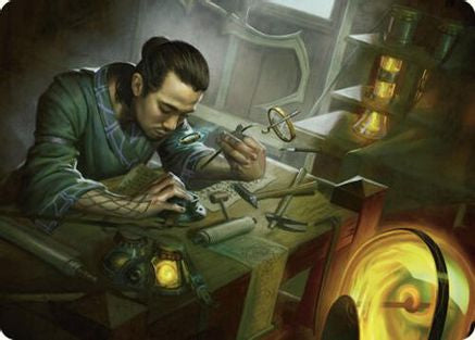 Renowned Weaponsmith Art Card (ASCMM-010) [Art Series: Commander Masters]