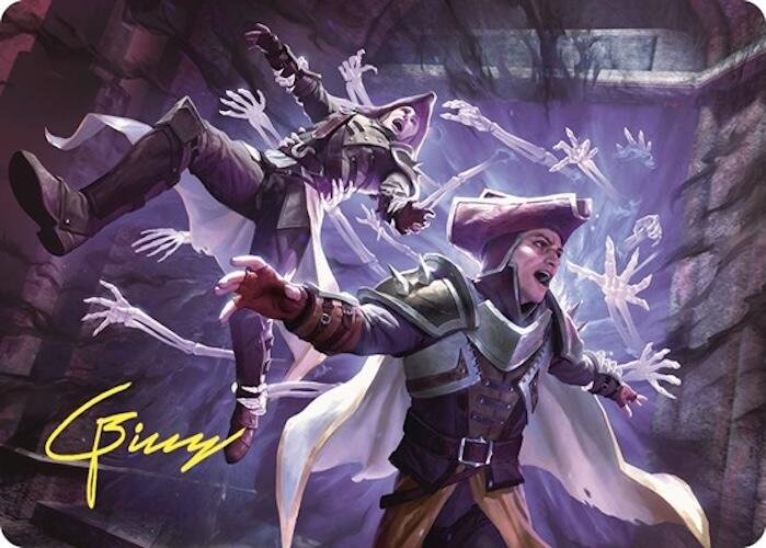 Grave Pact Art Card (Gold-Stamped Signature) [Commander Masters Art Series] | Shuffle n Cut Hobbies & Games