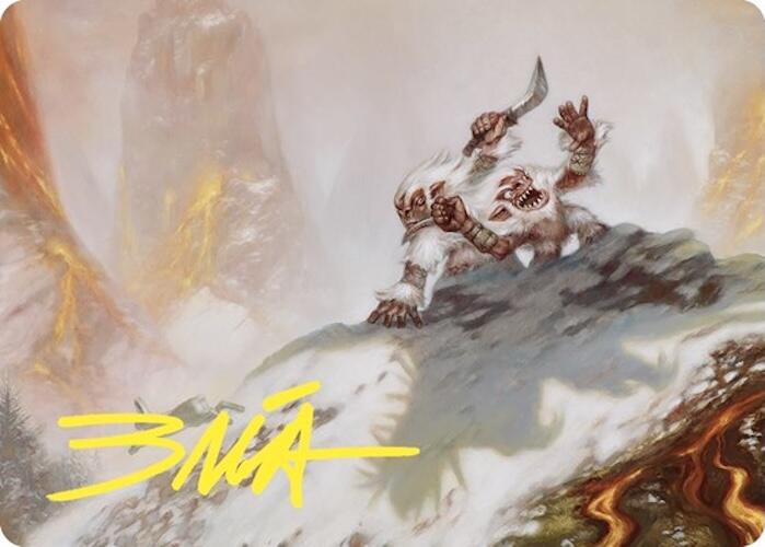 Dragon Fodder Art Card (Gold-Stamped Signature) [Commander Masters Art Series] | Shuffle n Cut Hobbies & Games