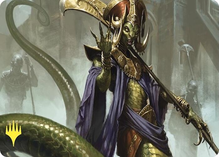 Sidisi, Brood Tyrant Art Card (Gold-Stamped) [Commander Masters Art Series] | Shuffle n Cut Hobbies & Games