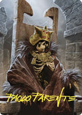 Champion's Helm Art Card (Gold-Stamped Signature) (ASCMM-045) [Art Series: Commander Masters]