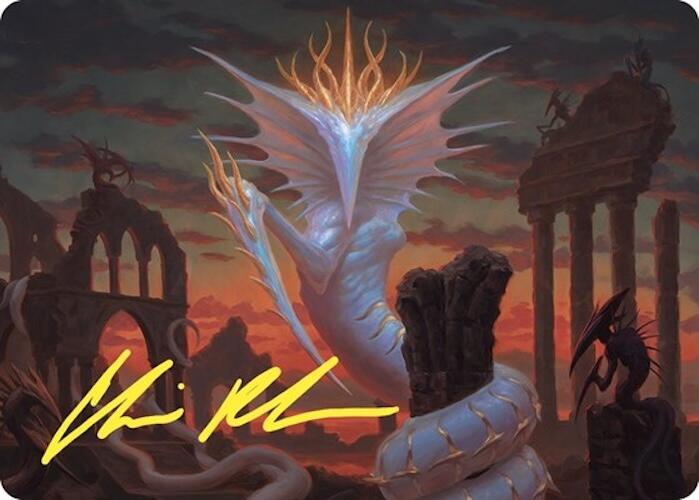 Sliver Gravemother Art Card (Gold-Stamped Signature) [Commander Masters Art Series] | Shuffle n Cut Hobbies & Games