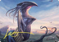 Sentinel Sliver Art Card (Gold-Stamped Signature) (ASCMM-076) [Art Series: Commander Masters]