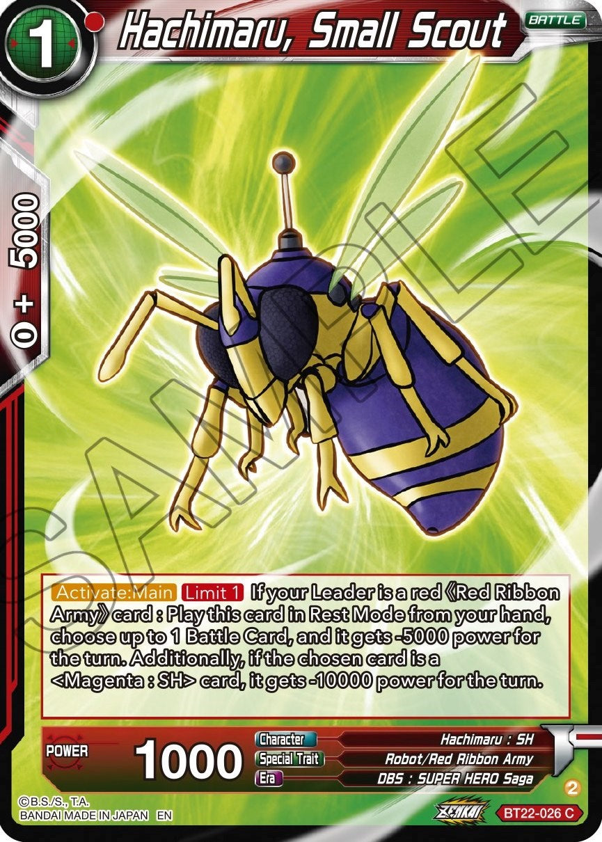 Hachimaru, Small Scout (BT22-026) [Critical Blow] | Shuffle n Cut Hobbies & Games