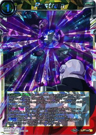 Restrain (BT7-098) [Assault of the Saiyans] | Shuffle n Cut Hobbies & Games