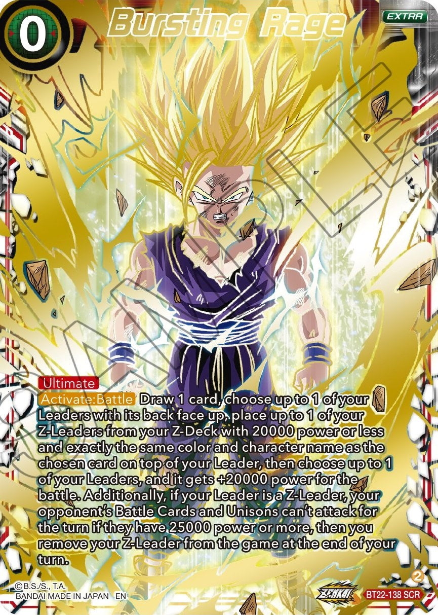 Bursting Rage (BT22-138) [Critical Blow] | Shuffle n Cut Hobbies & Games