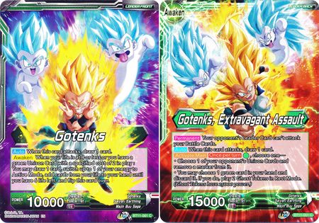 Gotenks // Gotenks, Extravagant Assault (BT11-061) [Vermilion Bloodline] | Shuffle n Cut Hobbies & Games