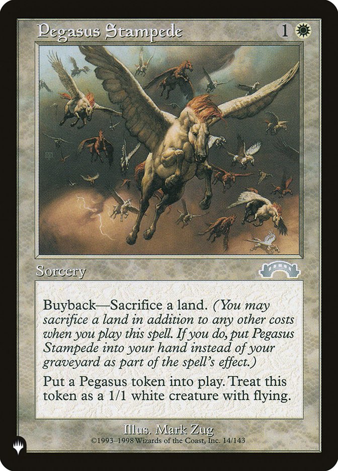 Pegasus Stampede [The List] | Shuffle n Cut Hobbies & Games