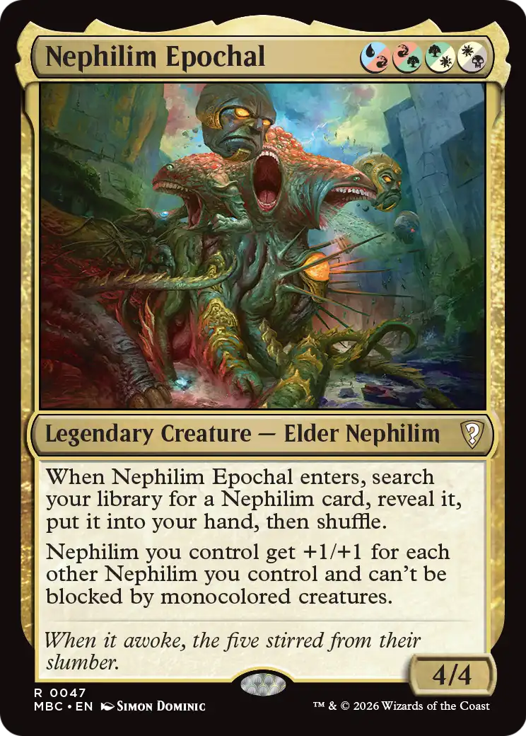 Nephilim Epochal [Mystery Booster: Commander Edition] | Shuffle n Cut Hobbies & Games