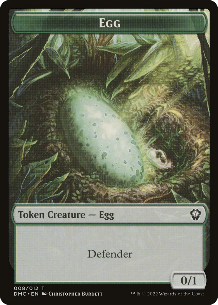 Treasure // Egg Double-Sided Token [Secret Lair Drop Series] | Shuffle n Cut Hobbies & Games