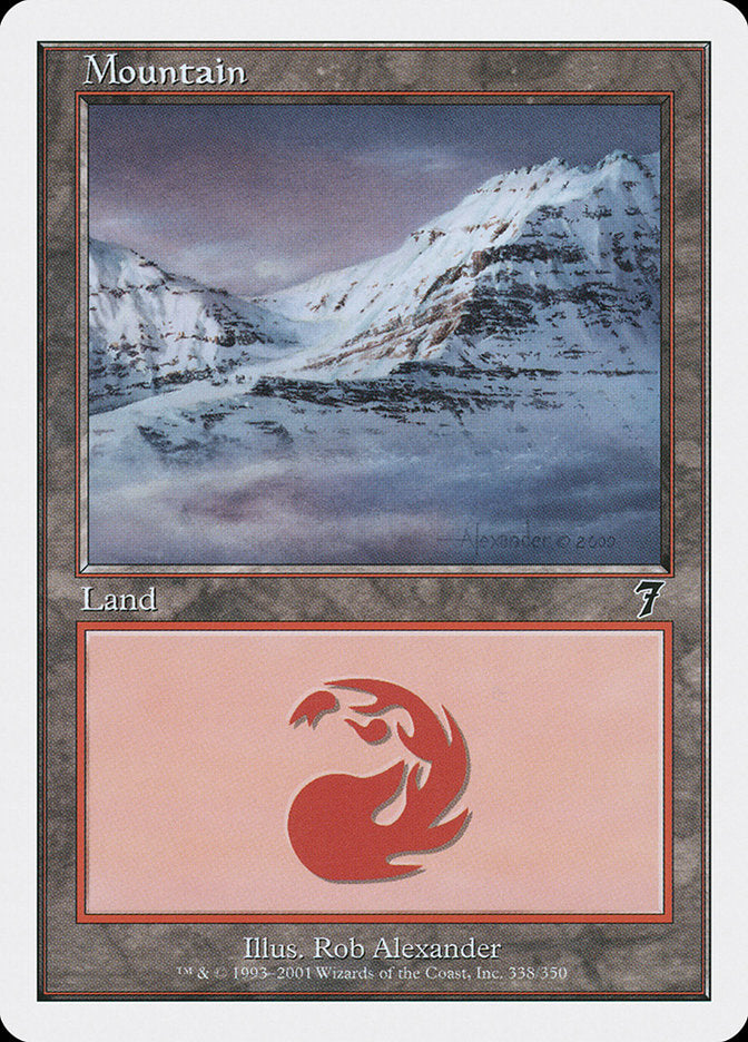 Mountain (338) [Seventh Edition] | Shuffle n Cut Hobbies & Games