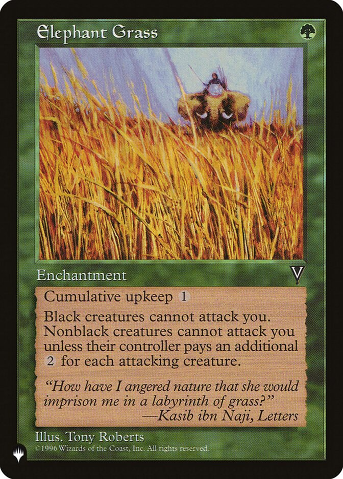 Elephant Grass [The List] | Shuffle n Cut Hobbies & Games