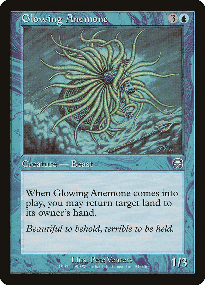Glowing Anemone [Mercadian Masques] | Shuffle n Cut Hobbies & Games