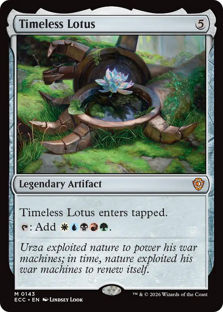 Timeless Lotus [Lorwyn Eclipsed Commander] | Shuffle n Cut Hobbies & Games
