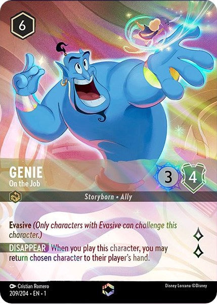 Genie - On the Job (Enchanted) (209/204) [The First Chapter] | Shuffle n Cut Hobbies & Games