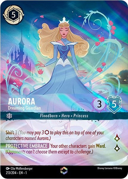 Aurora - Dreaming Guardian (Enchanted) (213/204) [The First Chapter] | Shuffle n Cut Hobbies & Games