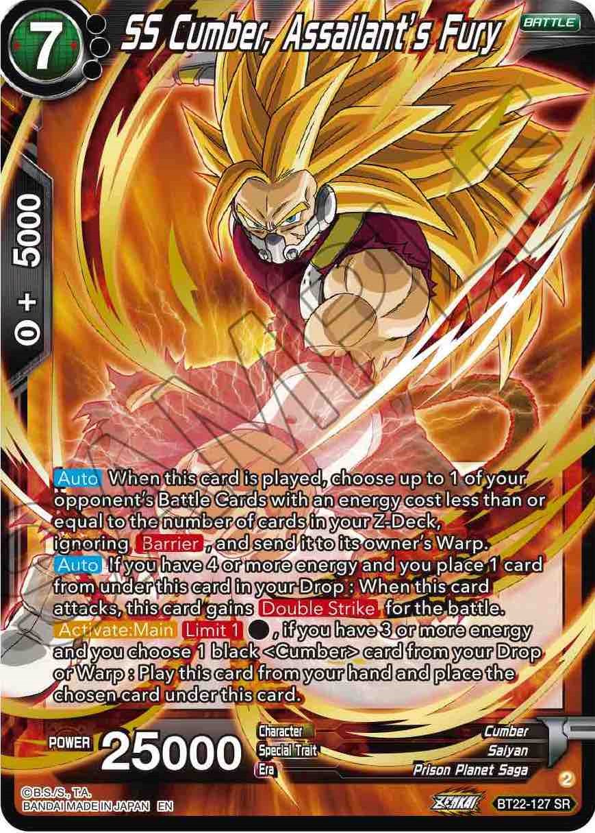 SS Cumber, Assailant's Fury (BT22-127) [Critical Blow] | Shuffle n Cut Hobbies & Games