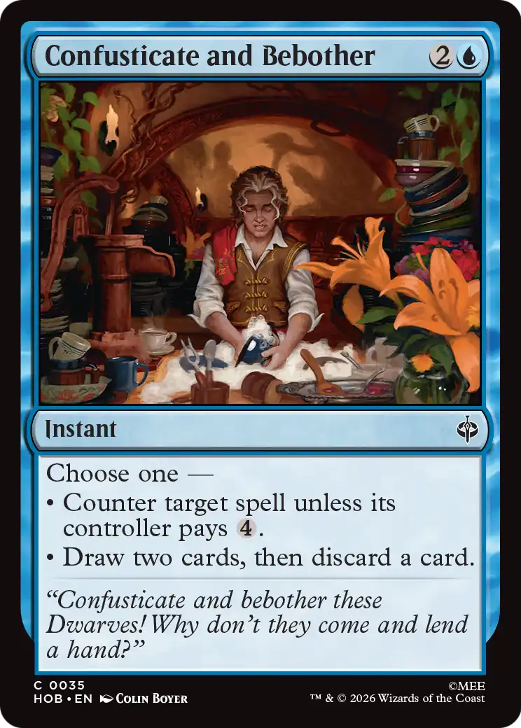 Confusticate and Bebother [The Hobbit] | Shuffle n Cut Hobbies & Games