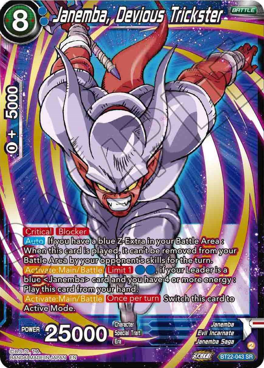 Janemba, Devious Trickster (BT22-043) [Critical Blow] | Shuffle n Cut Hobbies & Games