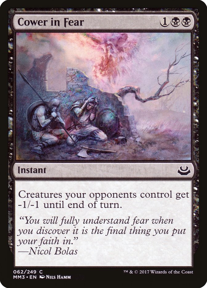Cower in Fear [Modern Masters 2017] | Shuffle n Cut Hobbies & Games