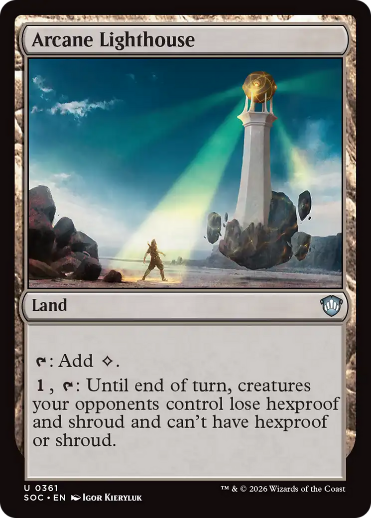 Arcane Lighthouse [Secrets of Strixhaven Commander] | Shuffle n Cut Hobbies & Games