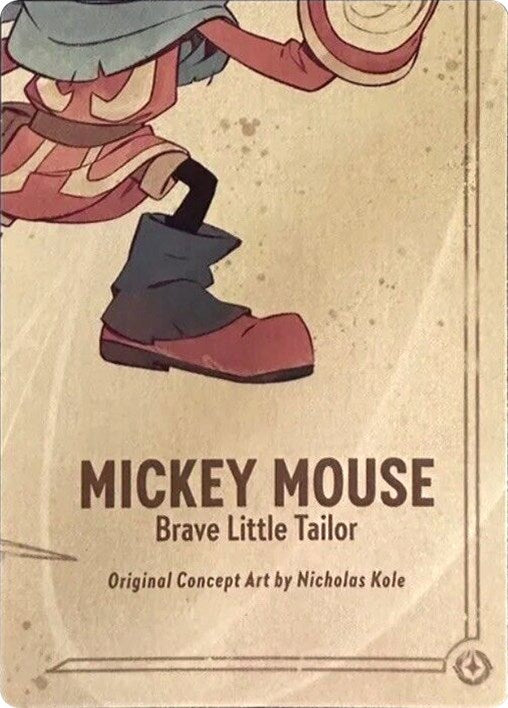 Mickey Mouse - Brave Little Tailor Puzzle Insert (Bottom Right) [The First Chapter] | Shuffle n Cut Hobbies & Games