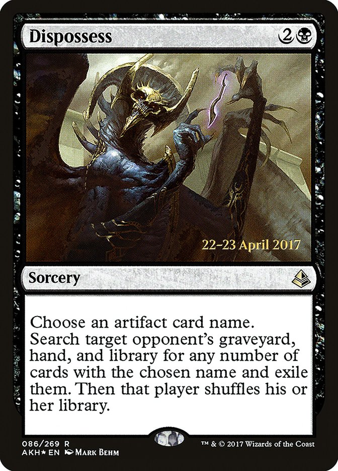 Dispossess [Amonkhet Prerelease Promos] | Shuffle n Cut Hobbies & Games