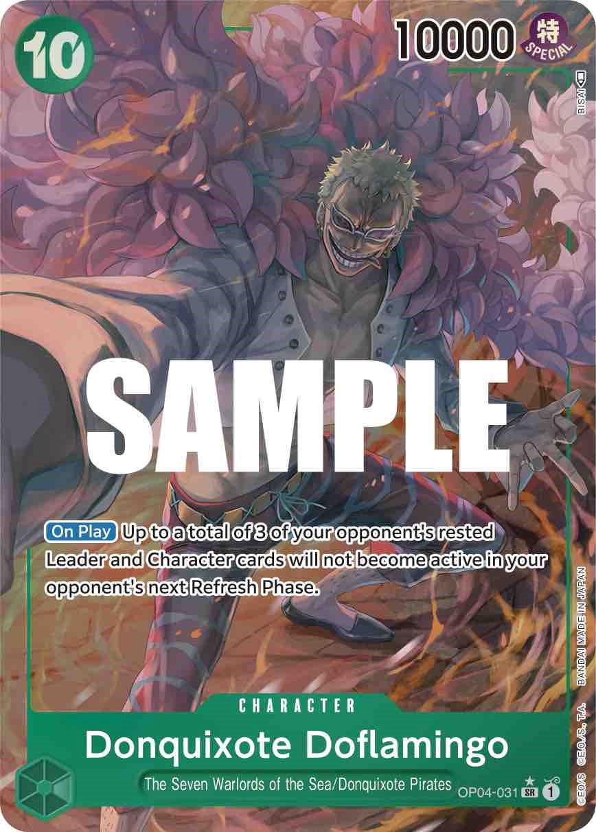 Donquixote Doflamingo (Alternate Art) [Kingdoms of Intrigue] | Shuffle n Cut Hobbies & Games