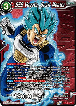 SSB Vegeta, Spirit Mentor (Winner Stamped) (P-314) [Tournament Promotion Cards] | Shuffle n Cut Hobbies & Games