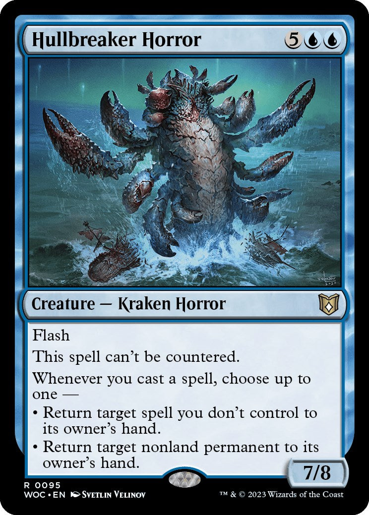 Hullbreaker Horror [Wilds of Eldraine Commander] | Shuffle n Cut Hobbies & Games